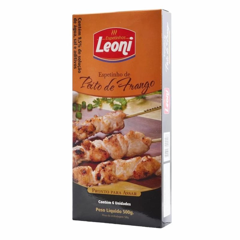 Espetinho-De-Peito-De-Frango-Leoni-500-G