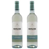 Kit de Vinho Português Montalegre Clássico Branco 750 Ml - 2 unidades