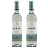 Kit de Vinho Português Montalegre Clássico Branco 750 Ml - 2 unidades