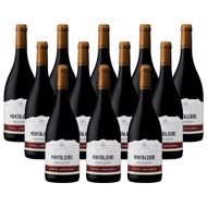 Caixa de Vinho Português Montalegre Tinta Amarela Tinto 750 Ml - 12 unidades