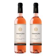 Kit de Vinho Português Monte Da Ravasqueira Tradição Rosé 750 Ml - 2 unidades