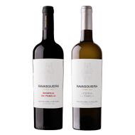 Kit de Vinho Português Monte Da Ravasqueira Reserva Tinto e Branco 750 Ml - 2 unidades