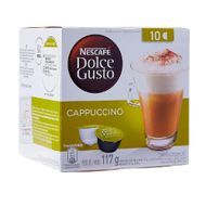 Cápsula Cappuccino Nescafé Dolce Gusto Com 10 Cápsulas 117 G