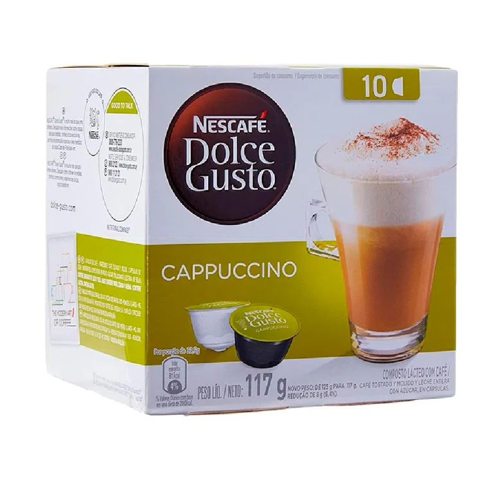 Cápsulas Cappucino by Nescafé ® Dolce Gusto ®