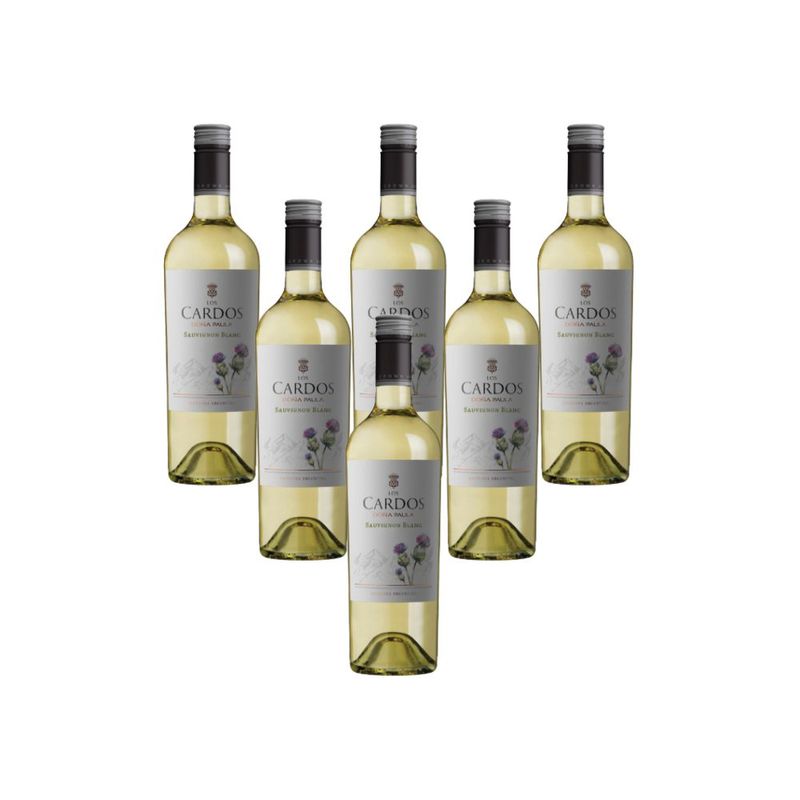 Caixa-de-Vinho-Argentino-Dona-Paula-Los-Cardos-Sauvignon-Blanc-Branco-750-Ml-6-unidades