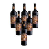 Caixa de Vinho Italiano Cantina Di Negrar Corvina Igt Tinto 750ml 6 unidades