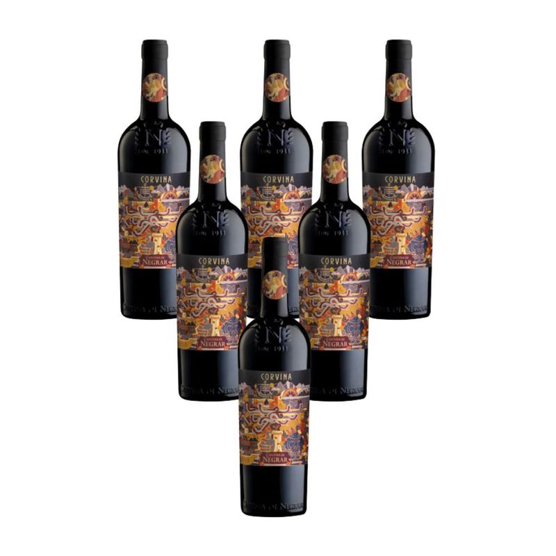 Caixa-de-Vinho-Italiano-Cantina-Di-Negrar-Corvina-Igt-Tinto-750ml-6-unidades