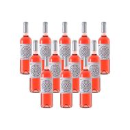 Caixa de Vinho Espanhol Mesta Tempranillo Rose 750 Ml 12 unidades