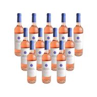 Caixa de Vinho Português Ravasqueira Clássico Rosé 750 Ml 12 unidades