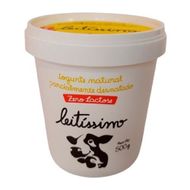 Leitissimo Iogurte Natural Zero Lactose Parcialmente Desnatado Delicari 500 G