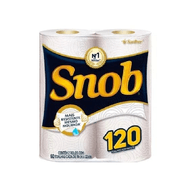 Papel Toalha 2un Branco Com 120 Folhas Snob