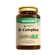 Complexo B Vegano Vitaminlife Com 60 Cápsulas