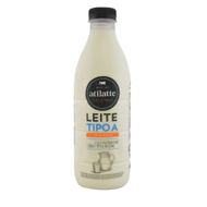 Leite Pasteurizado Tipo A Integral Atilatte Garrafa 1l