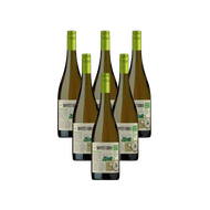 Kit de Vinho Uruguaio Montevideo Chardonnay Viognier Branco 750ml - 6 unidades