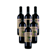 Kit de Vinho Uruguaio Montevideo Merlot Tinto 750ml - 6 unidades