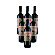 Kit de Vinho Uruguaio Montevideo Tannat Tinto 750ml - 6 unidades