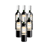 Kit de Vinho Italiano Montigoli Soave Doc Cantina Di Negrar Branco 750 Ml - 6 unidades