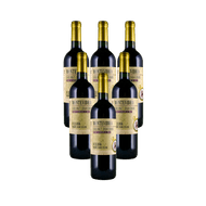 Kit de Vinho Uruguaio Montevideo Reserva Cabernet Sauv Tinto 750ml - 6 unidades