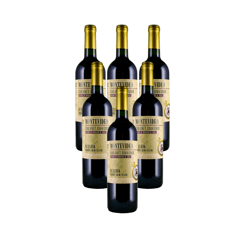 Kit-de-Vinho-Uruguaio-Montevideo-Reserva-Cabernet-Sauv-Tinto-750ml---6-unidades