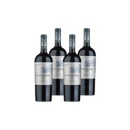 Kit de Vinho Chileno Casas Del Bosque Gran Reserva Carmenere Tinto 750 Ml - 4 unidades