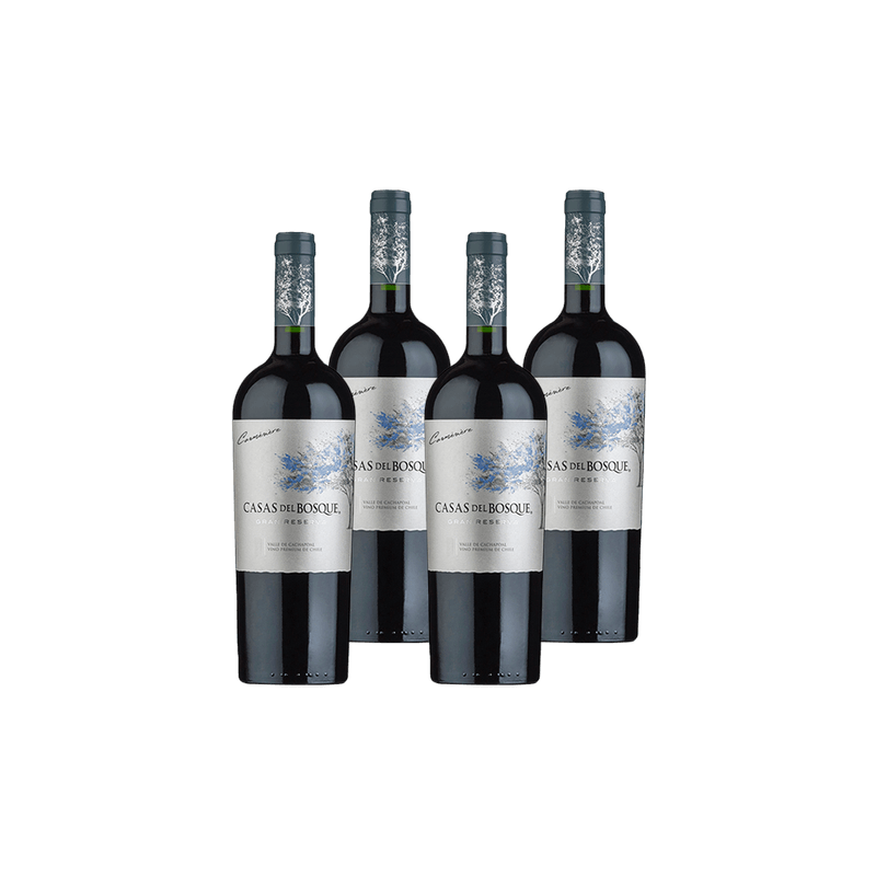 Kit-de-Vinho-Chileno-Casas-Del-Bosque-Gran-Reserva-Carmenere-Tinto-750-Ml---4-unidades