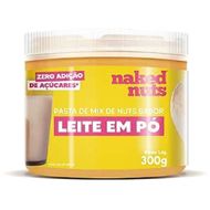 Pasta Mix De Nuts Com Leite Em Pó Naked 300 G