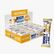 Kit de Barra de Proteína Nutrata  Whey Grego Maracujá 40g - 24 unidades