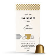 Café Em Cápsulas Com Caramelo Baggio 10 Unidades