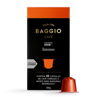 Café Em Cápsulas Intenso Baggio 10 Unidades