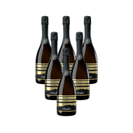 Kit de Espumante Italiano Le Rughe Prosecco Extra Dry Branco 750 Ml