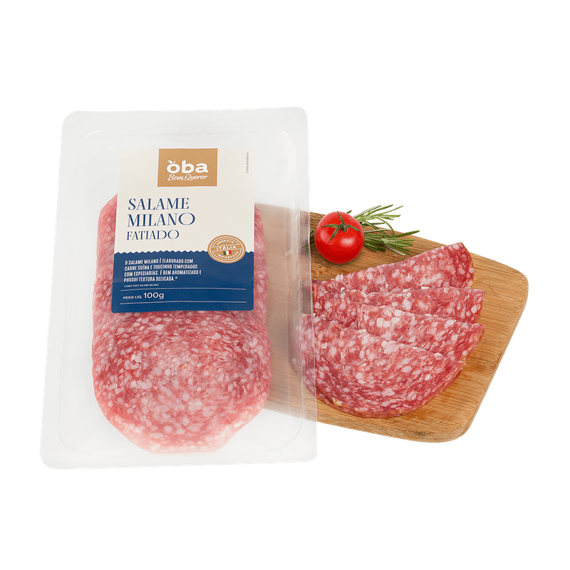 Salame-Oba-Bem-Querer-Milano-Italiano-100g