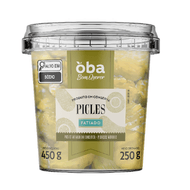 Pickles Fatiado Pedaços Em Conservas Oba Bem Querer 250g