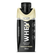 Whey Protein Shake Chocolate Branco Dux Nutrition 250 Ml