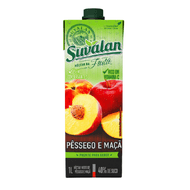 Suco Misto Suvalan Maca Pessego 1l