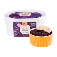 Sorbet Açaí Com Banana Gourmet Oba Bem Querer 1,02 L