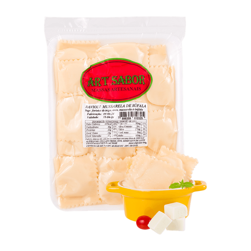 Ravioli-De-Mucarela-De-Bufala-Art-Sabor-500-G