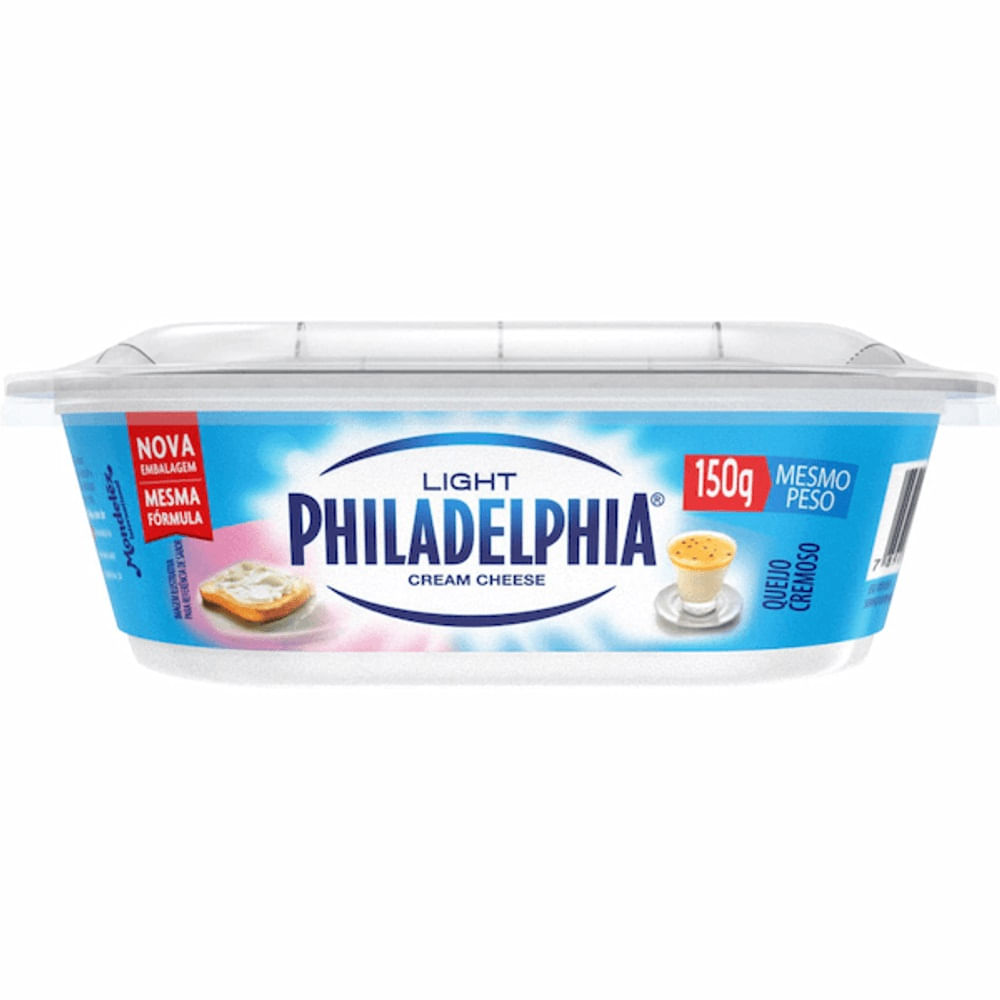 Cream Cheese Light Philadelphia 150 G Oba Hortifruti