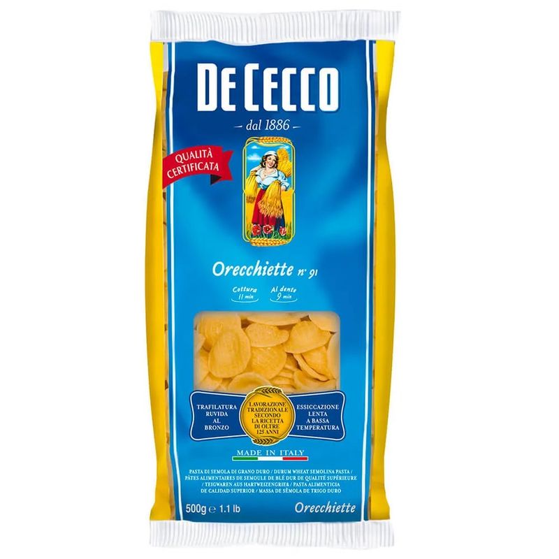 Massa-Italiana-Orecchiette-De-Cecco-500-G