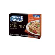 File De Sardinha Gomes Da Costa Pimenta 125g