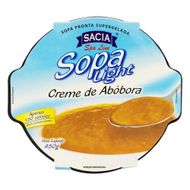 Sopa Congelada Creme De Abóbora Light Sem Glúten Sacia Spa Line Pote 450g