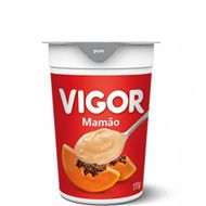 Iogurte De Mamão Integral Vigor 170g