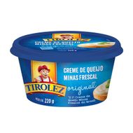 Creme Queijo Tirolez 220g Minas Frescal