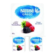 Iogurte De Frutas Vermelhas Grego Nestlé 400g