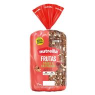 Pão Integral Com Frutas Grãos E Castanhas Supreme Nutrella 550 G