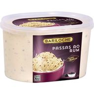 Sorvete De Passas Ao Rum Bariloche 1,5l