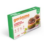 Hambúrguer De Grão De Bico Com Alho Poró Geronimo 400 G