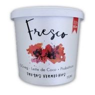 Iogurte De Coco Com Frutas Vermelhas Vegano Fresco 110 G