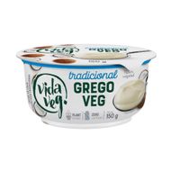 Iogurte Vegano Grego Tradicional Vida Veg 150g