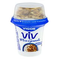 Iogurte Mix Granola Castanha Vigor 165 G