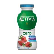 Iogurte De Morango Zero Lactose Activia 170 G